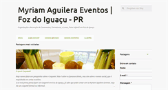 Desktop Screenshot of myriamaguilera.com